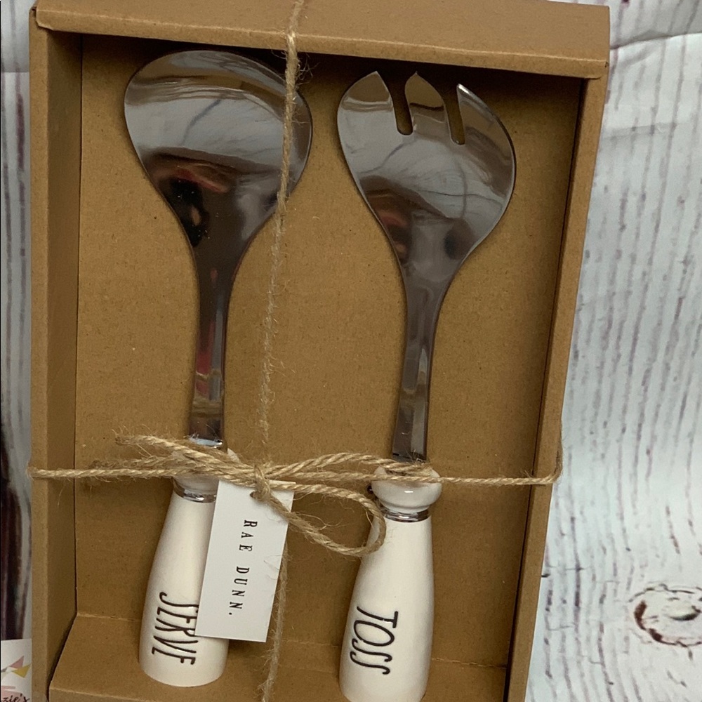 Rae Dunn Salad Utensils